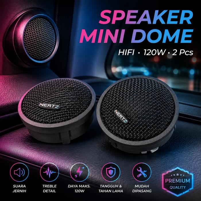 Grand Mall - Speaker Mobil Mini | Dome Tweeter Loudspeaker | Car Audio Speaker