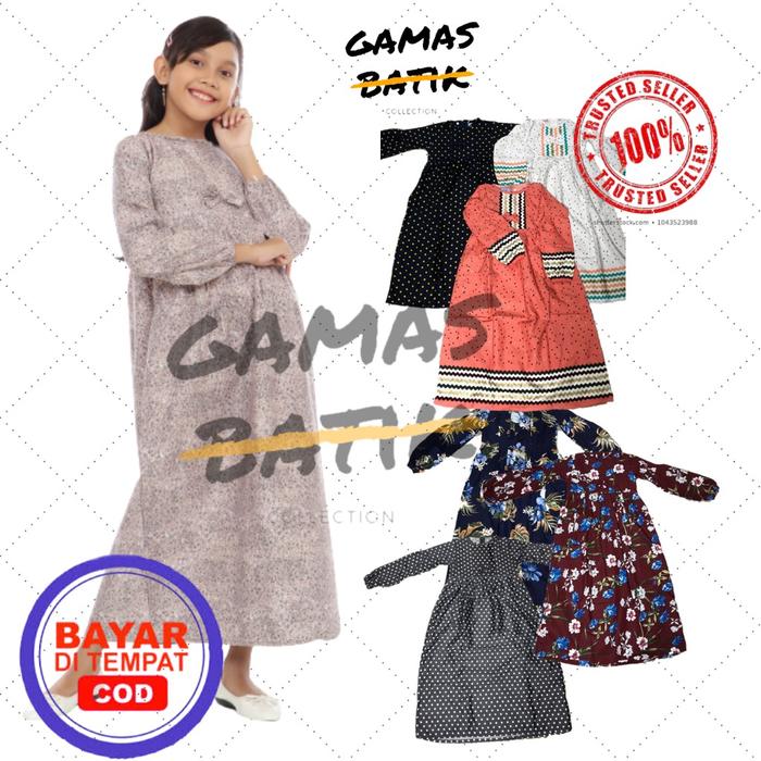 BISA COD - REALPICT Gamis Anak Lucu Sadiyah