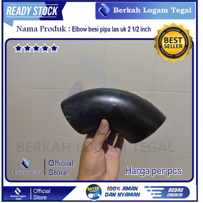 Elbow Keni Pipa Besi Las Ukuran 3" inchi