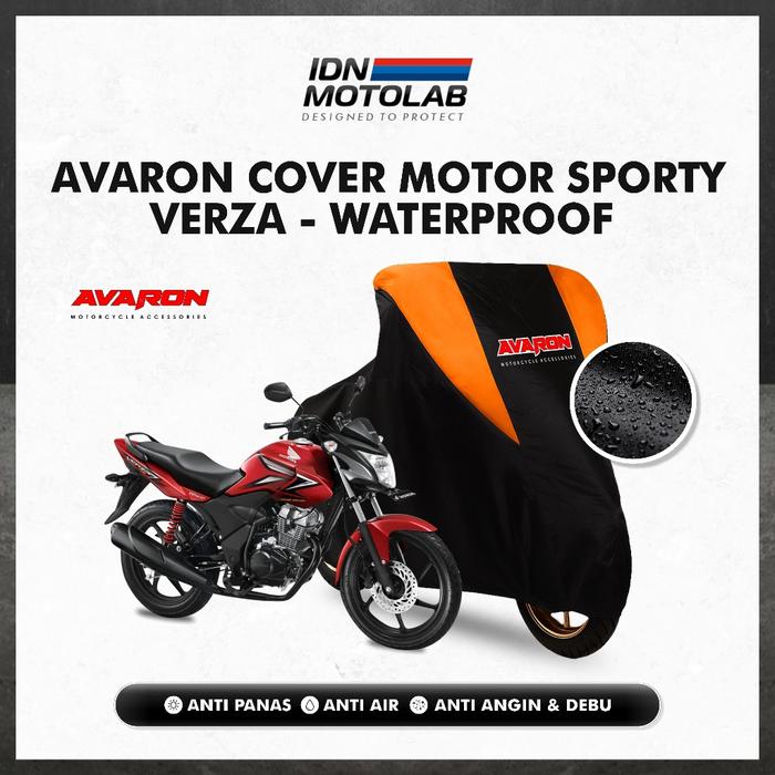 Sarung Motor AVARON VERZA/ Penutup Pelindung Body Cover Motor Warna Anti Air Merk Avaron
