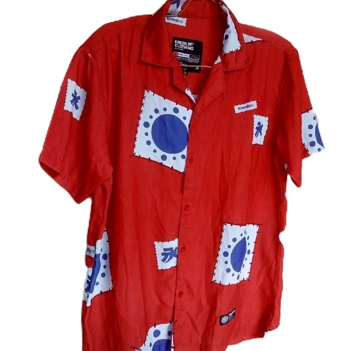 kemeja anime Kremlin clothing size M kerennn