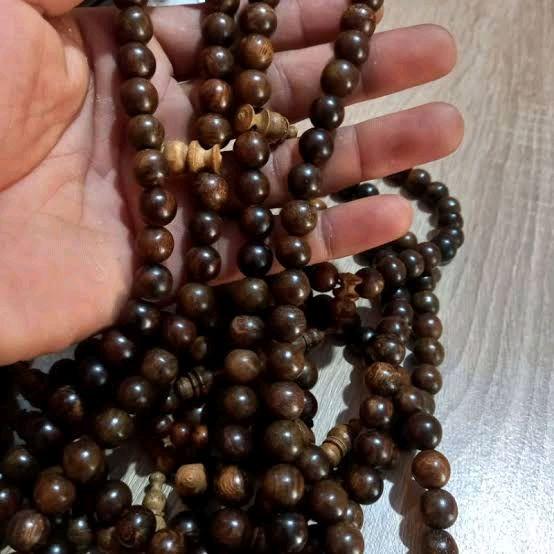 Tasbih Gaharu Super 12mm - Kalung Gaharu Super 12mm