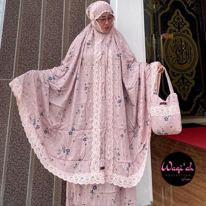 38. MUKENA AL-WAQIAH & BUNGAQU PREMIUM JUMBO