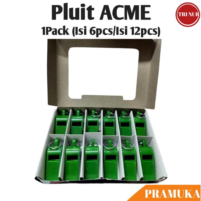 1Lusin Peluit Pramuka HIJAU / Pluit ACME / Pluit Pramuka / Pluit Wasit/ Pluit Parkir / Peluit ACME S