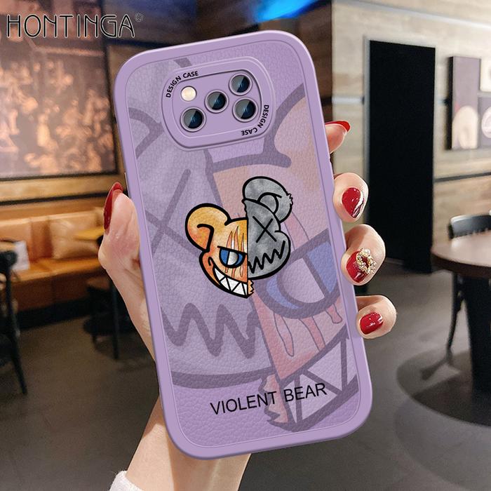 Hontinga Casing Ponsel Xiaomi Poco X3 NFC X3 Pro, Casing Ponsel