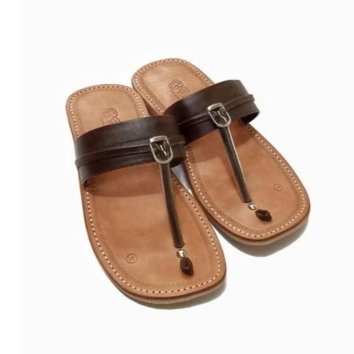 Sandal Kulit Pria Tarumpah Bido