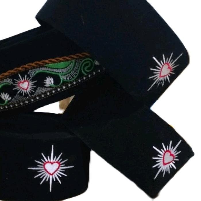 Peci songkok PSHT bordir Kopiah Hitam Motif Logo
