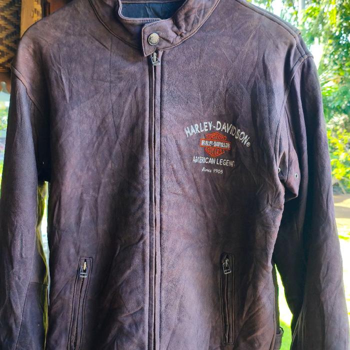 jaket kulit Harley-Davidson