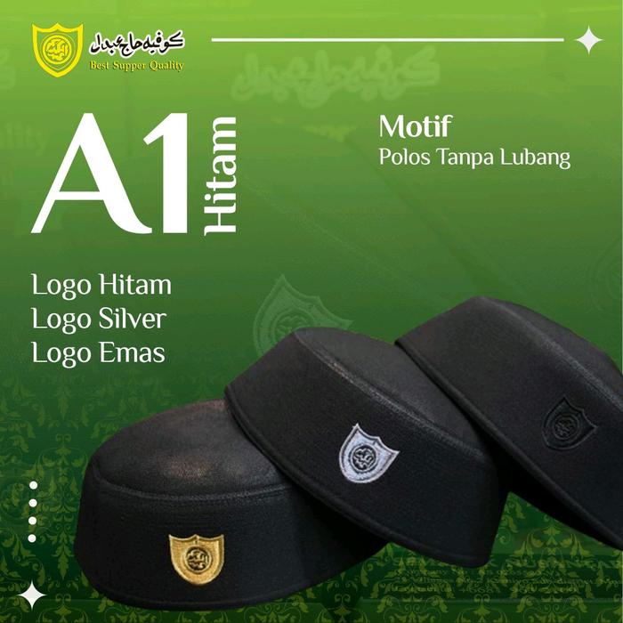 Peci Malaysia A1 Hitam Original 100% H. Abdul Karim