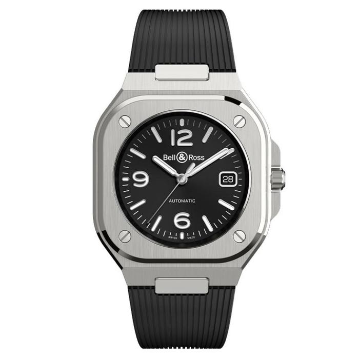 BELLROSS BR 05 BLACK STEEL 40 MM
