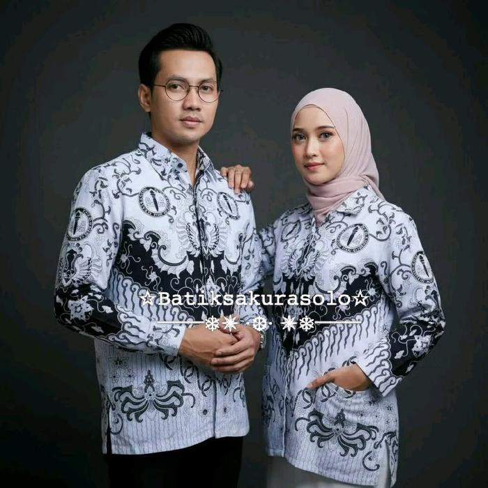 Seragam PGRI Wanita Kusumabangsa Terbaru 2025 Baju PGRI Angkatan Terbaru 2025 Baju Pegawai Baju PNS