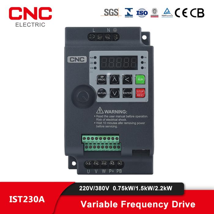 CNC IST230A Inverter 0.75KW/1.5KW/2.2KW Frequency Inverter 3P