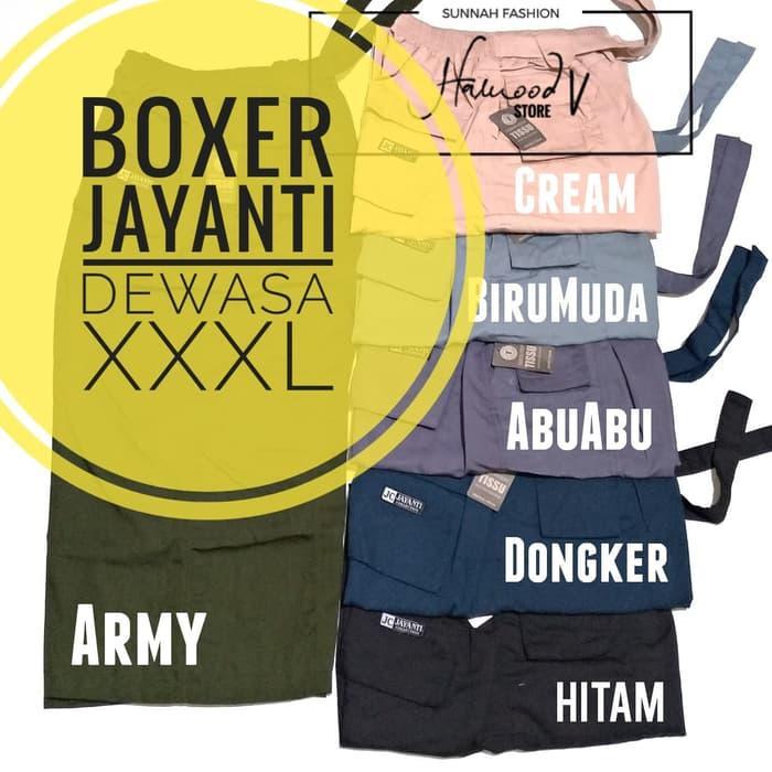 Terbaru Sirwal Boxer Jumbo Xxxl Tripel Xl Dewasa Celana Sirwal Jayanti Santai