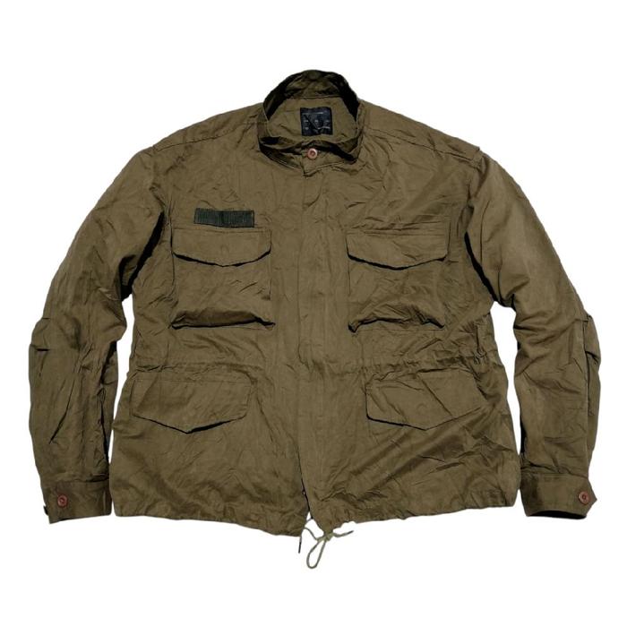 SIGNAL HOMME BOXY Canvas Parka Style Jacket FREE SIZE M-XL ( L.60-63 & P.70 Cm )