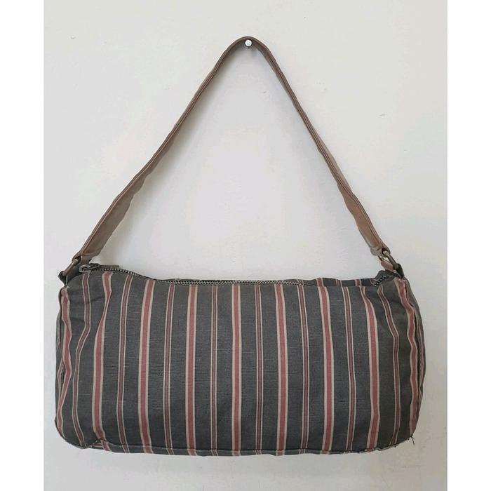 shoulder bag kain mix kulas, brand Banana Republic, second monza