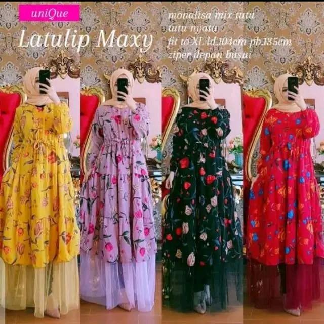 GAMIS TUTU TULIP // MAXY DRESS MONALISA TULIP