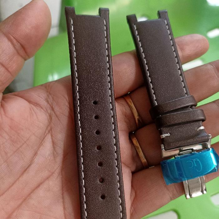 STRAP TALI JAM TANGAN GC GUESS 22MM LEATHER STRAP JAM GC GUESS 22MM