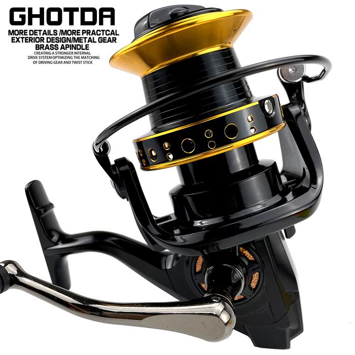 Fishing Reel 9000/10000/12000 Series Spinning Reel Left/Right 12+1BB