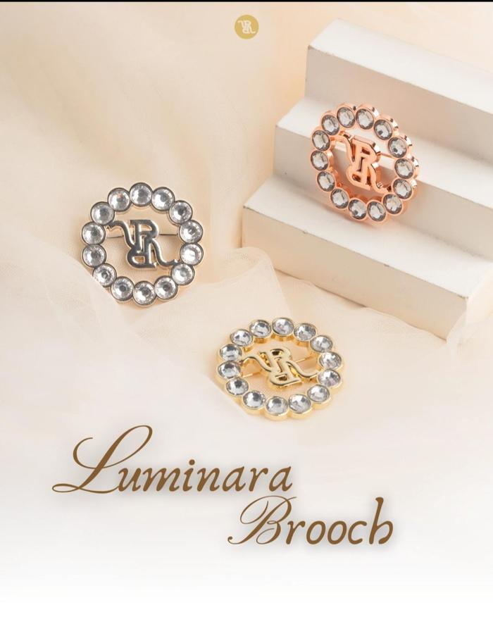 Luminara Brooch - Rhein Scarves