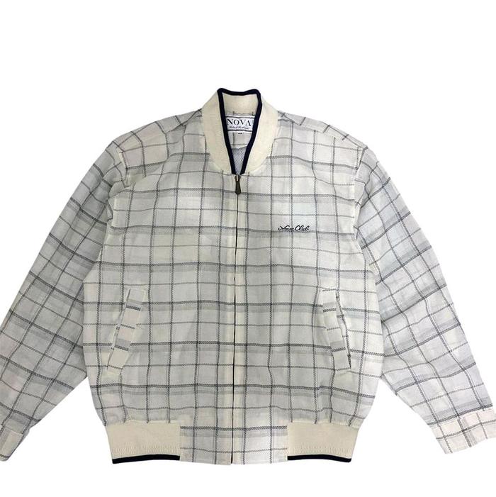 JAKET BOMBER NOVA TARTAN CHECKERED
