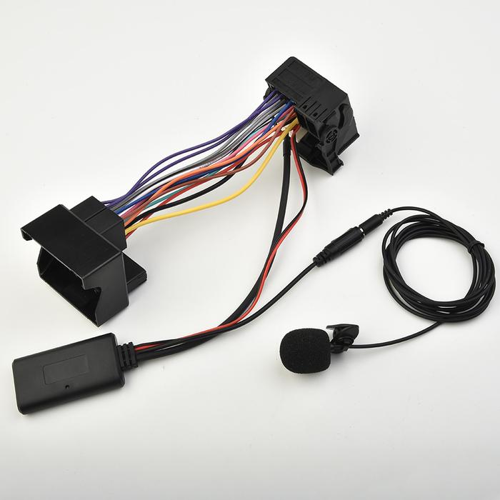 Auto Bluetooth 5.0 Audio Music Adapter Module AUX IN Cables MIC