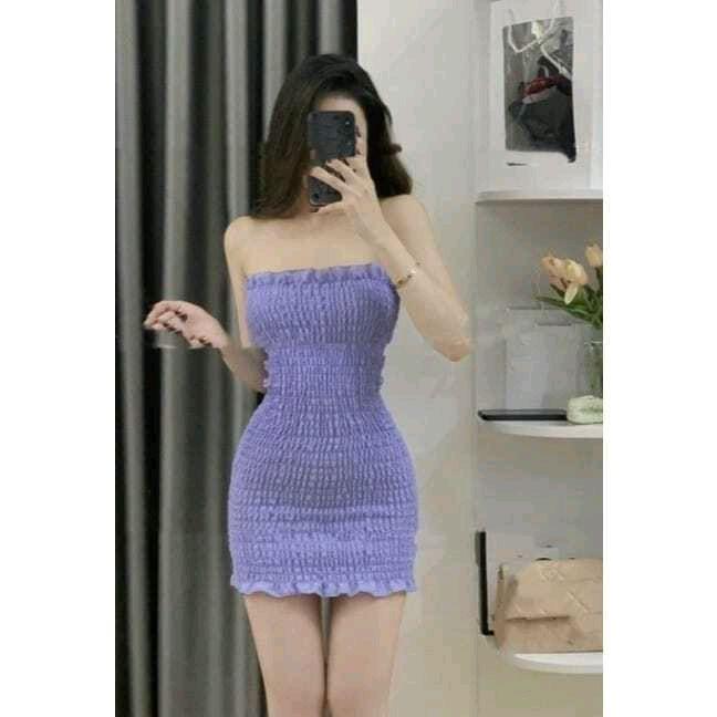 COD MINI DRESS KEMBEN KANAYA FULL SMOKE BAHAN RAYON TWIL PREMIUM AIZE S TO XXXL bodycon pendek daste