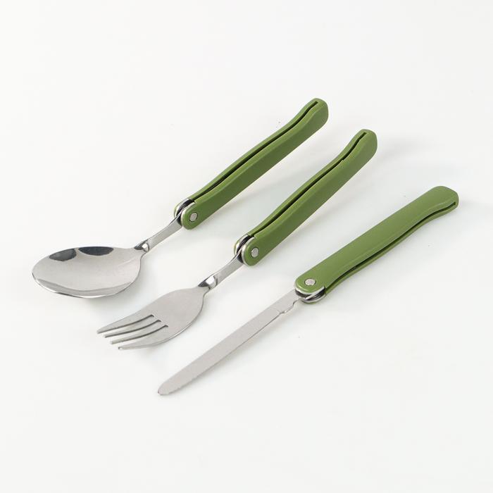 Eiger - Yougle Sendok Garpu Pisau Swiss Army Military Camping Tools Pocket Knife EDC Multifungsi Mak