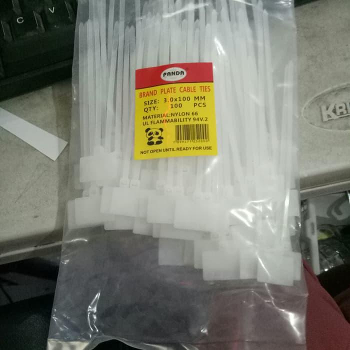 Kabel ties label maker label tie wrap maker label kabel lan Wana PUTIH ONLY 1 PACK
