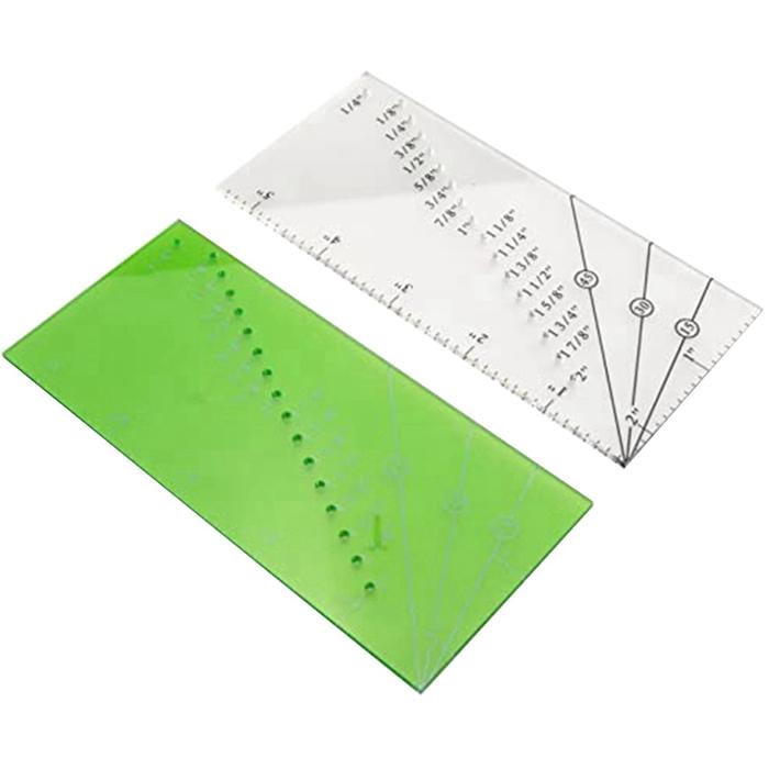 Seam Allowance Ruler Quilting Guide Ruler Sewing Positioning Ruler Guide Ruler Sewing Machine Perfor