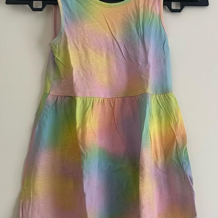 Dress anak warna rainbow merk HnM asli