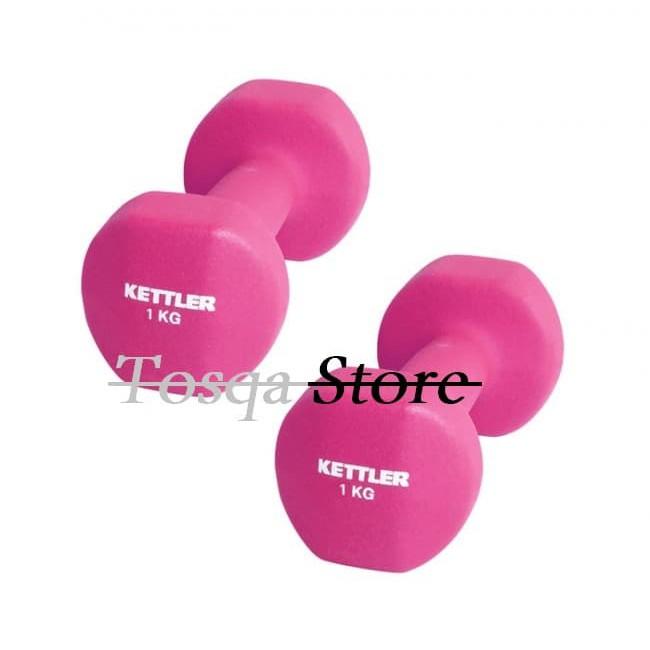 Kettler Dumbell Neoprene 2kg / Dumbell Neoprene (2 kg/pair)