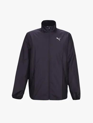 Jaket Running Pria PM ESS Poly Woven FZ Jacket  black 691850 01