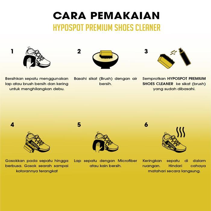 Hypospot Paket Lengkap Usaha Laundry Sepatu Simple - Cuci Sepatu Pembersih Dan Pemutih Sneakers Clea