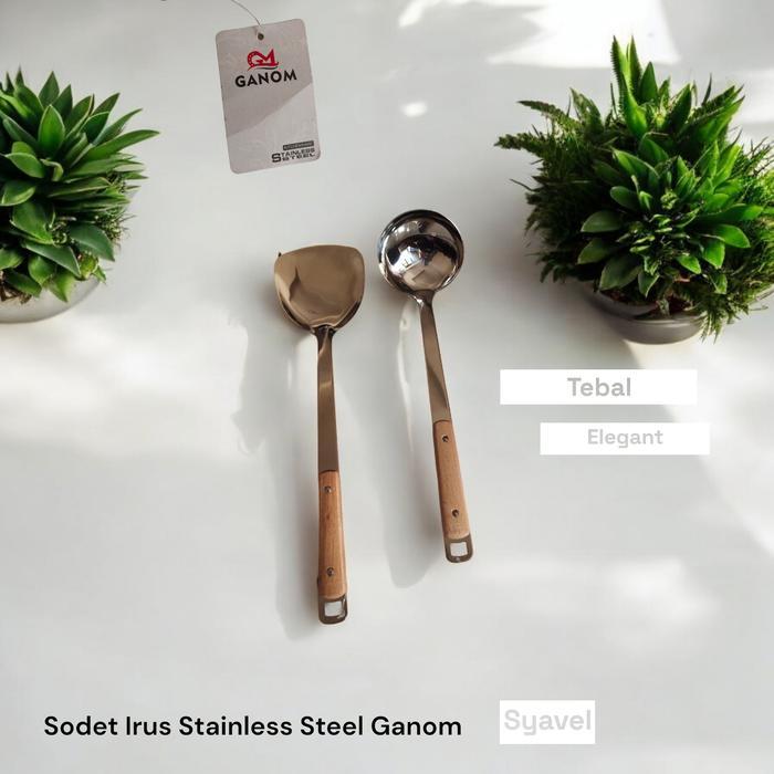 irus sodet spatula stainless steel Ganom tebal