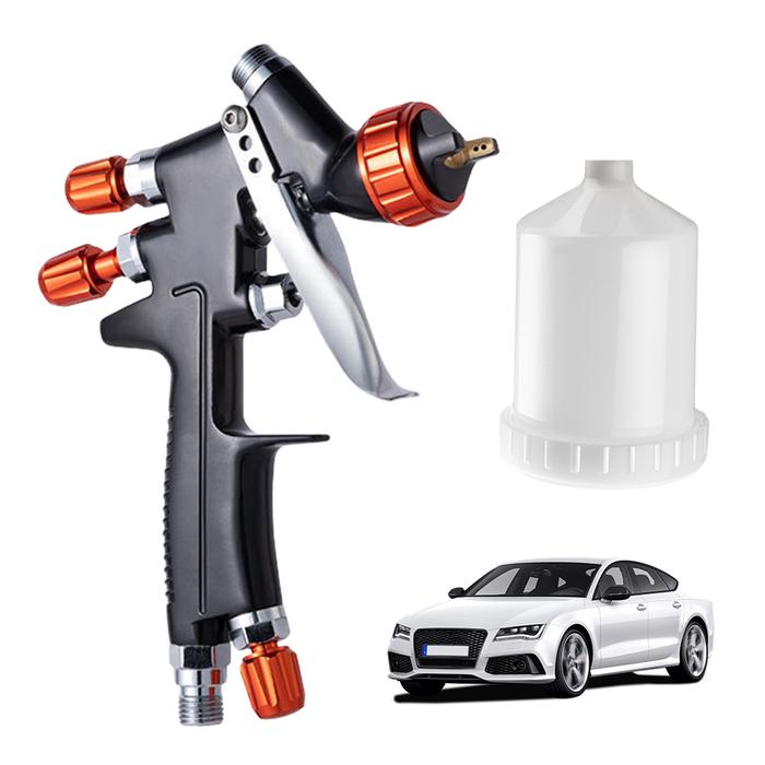 High Quality Spray Gun 1mm/1.2mm Nozzle Mini Paint Spray Gun Airbrush Car Aerograph Pneumatic Gun Pr