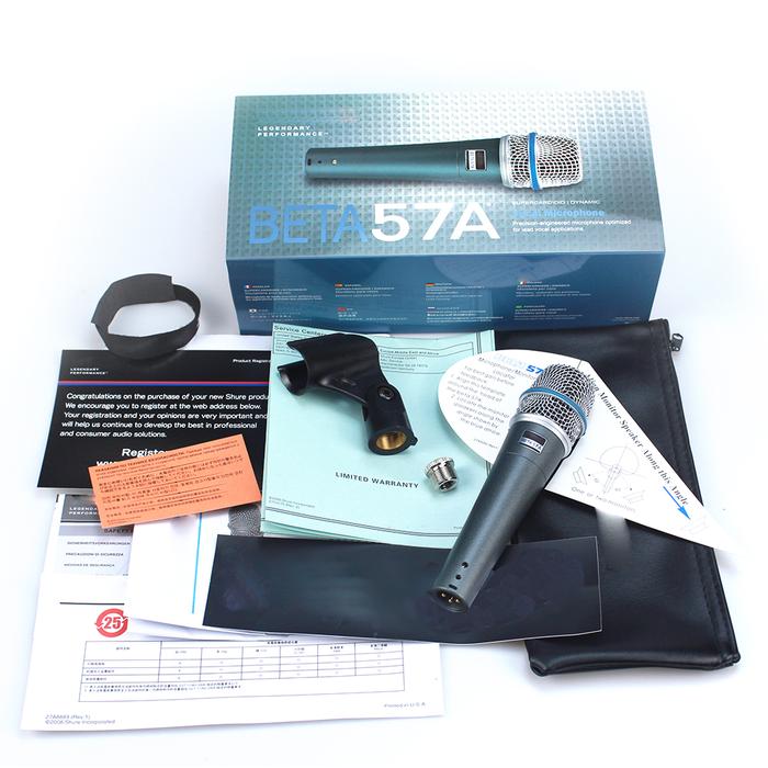 57A Mic High Quality BETA57A SuperCardioid Dynamic Instrument Wired