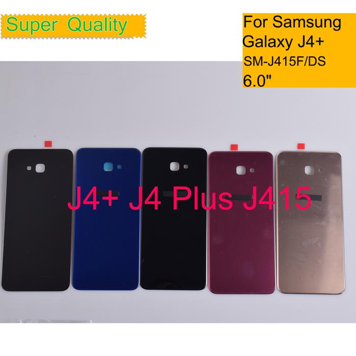 10Pcs/Lot For Samsung Galaxy J4+ J4 Plus J415 Housing Back Cover Case