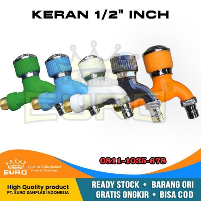 Keran 1 Box 12 Pcs Kran Air Taman Model Mutiara 1/2 Inch