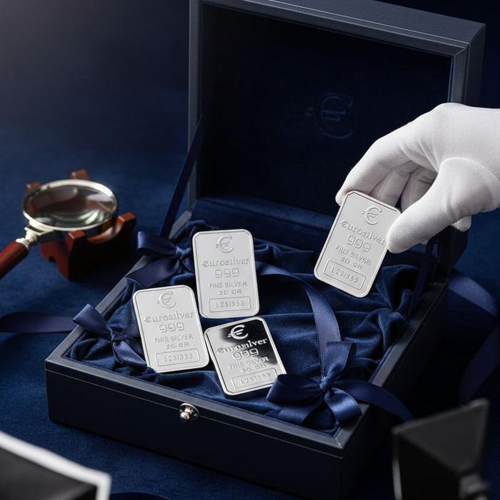 Investasi Perak Eurosilver Terbaru Berat 1000 gr 250 gr