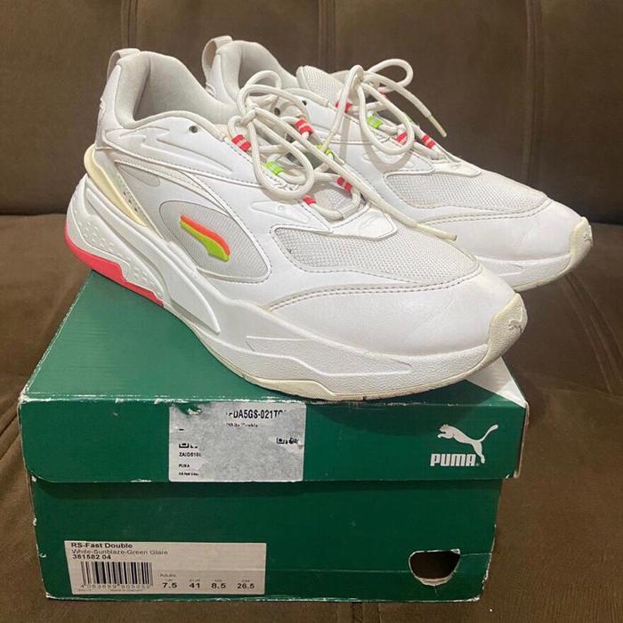 PUMA RS Fast White Sunblaze (ORI)