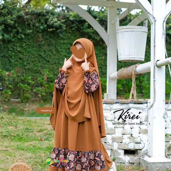 kirei by moslem libasuna | gamis syar'i anak | set gamis anak lucu
