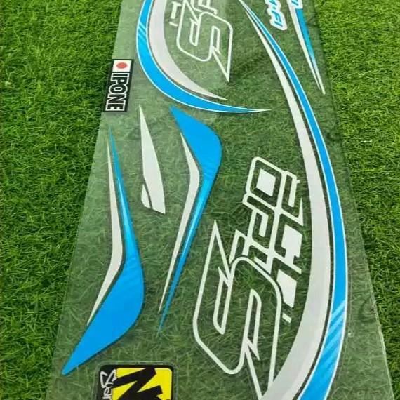 striping stiker transparan Scoopy motif simpel stylish [NTS]