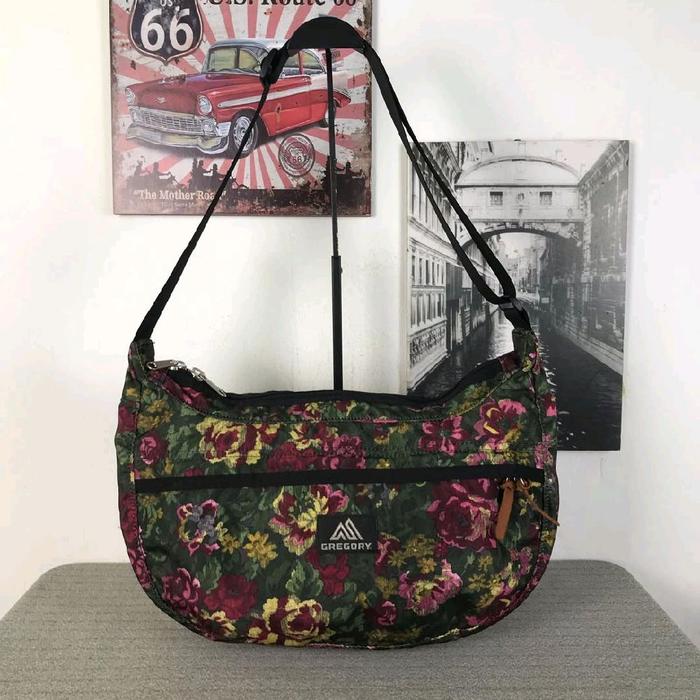 Tas slingbag Gregory Satchel floral