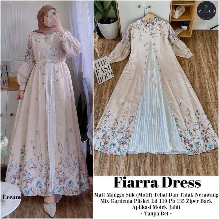 Fiara Dress - Busana Muslimah Terbaru - Gamis
