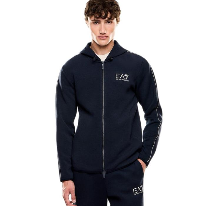 JAKET KUPLUK EA7 ARMANI EMPORIO KNIT NAVY ORIGINAL AUTHENTIC
