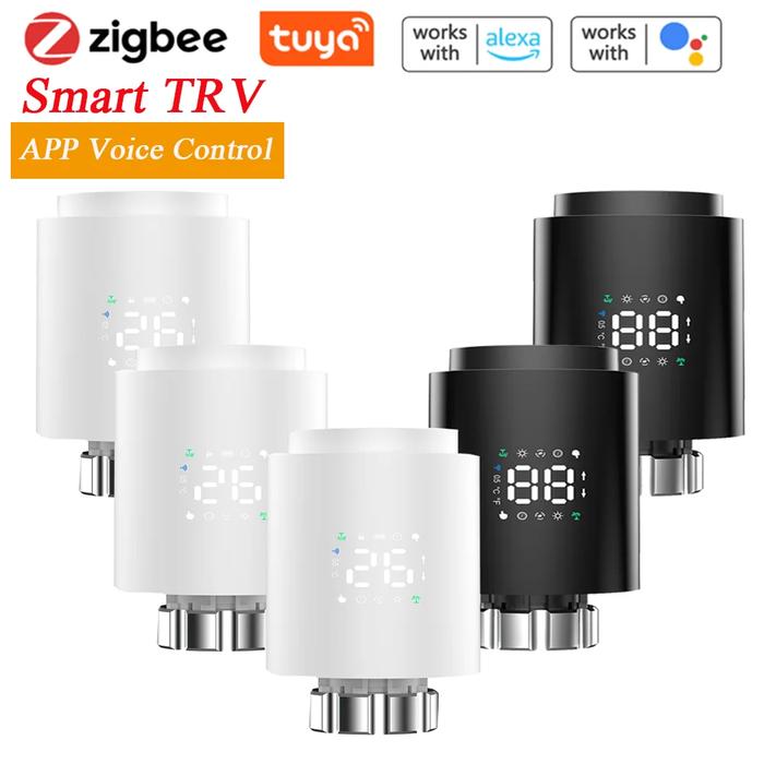 Tuya Zigbee Thermostatic Radiator Valve Smart Radiator Valve