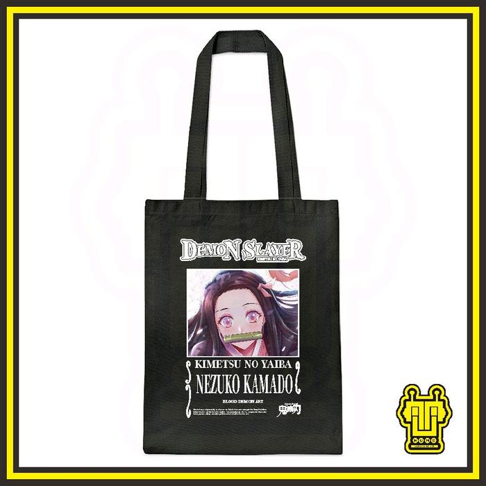 Tas Tote Bag  Anime Demon Slayer Kimetsu No Yaiba Nezuko Kamado