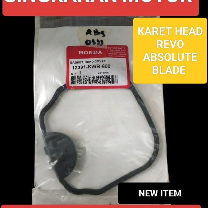 KARET PAKING GASKET HEAD COVER ASSY HONDA REVO ABSOLUTE ABS BLADE KODE KWB Motorcycle