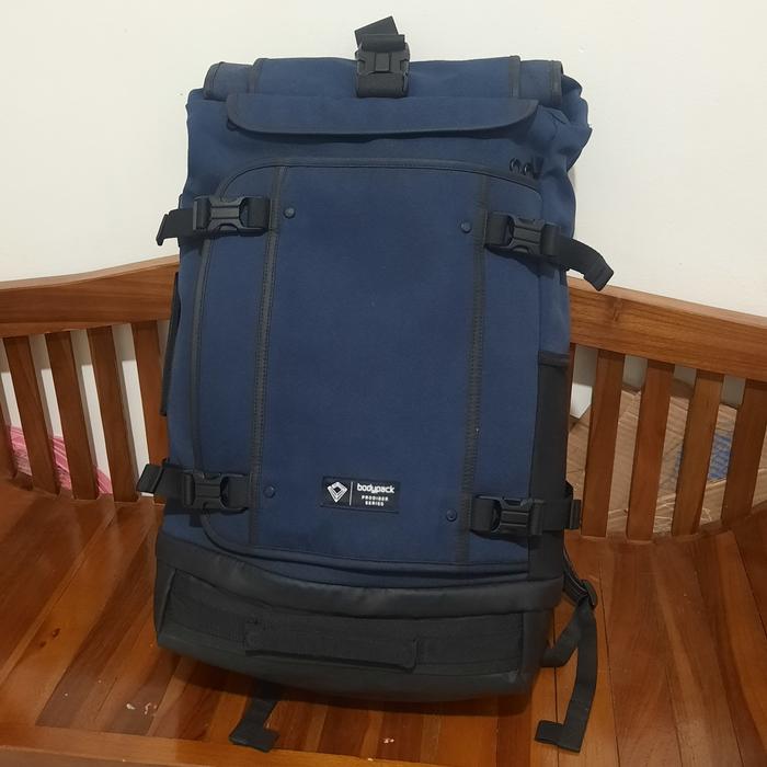 Tas Ransel Bodypack Prodiger Vacation 1.0 Navy / Biru Tua Original