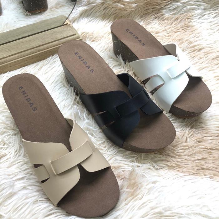 ENIDAS Sendal Wedges KODE NA2110 - Sandal Wanita Nyaman dengan Desain Elegan dan Modern